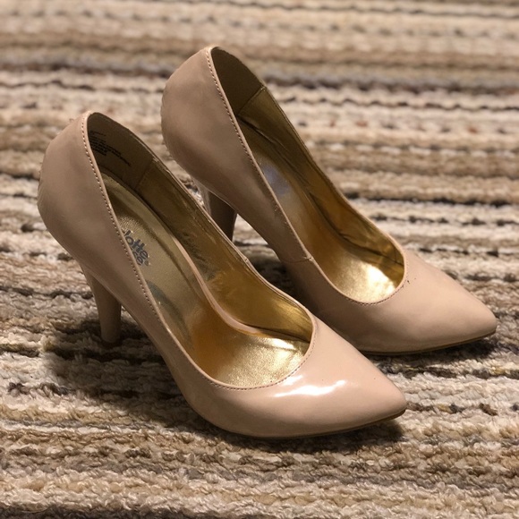 Charlotte Russe Shoes - Nude Heels